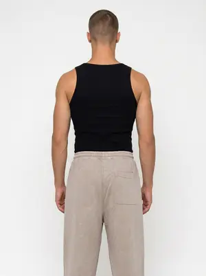 Bully Bully Sweatpant in sand, alternate angle 2