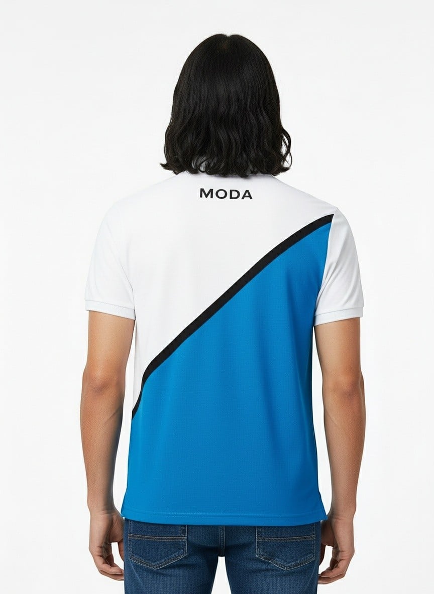 AI-generated fashion photo back top focus angle