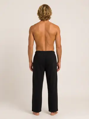 Future Homme black lounge pant, supporting catalog angle 2