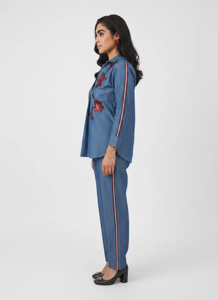 MODA AI on-model catalog output 2, generated from a flat lay, hanger, mannequin or cropped phone photo for marketplace listings