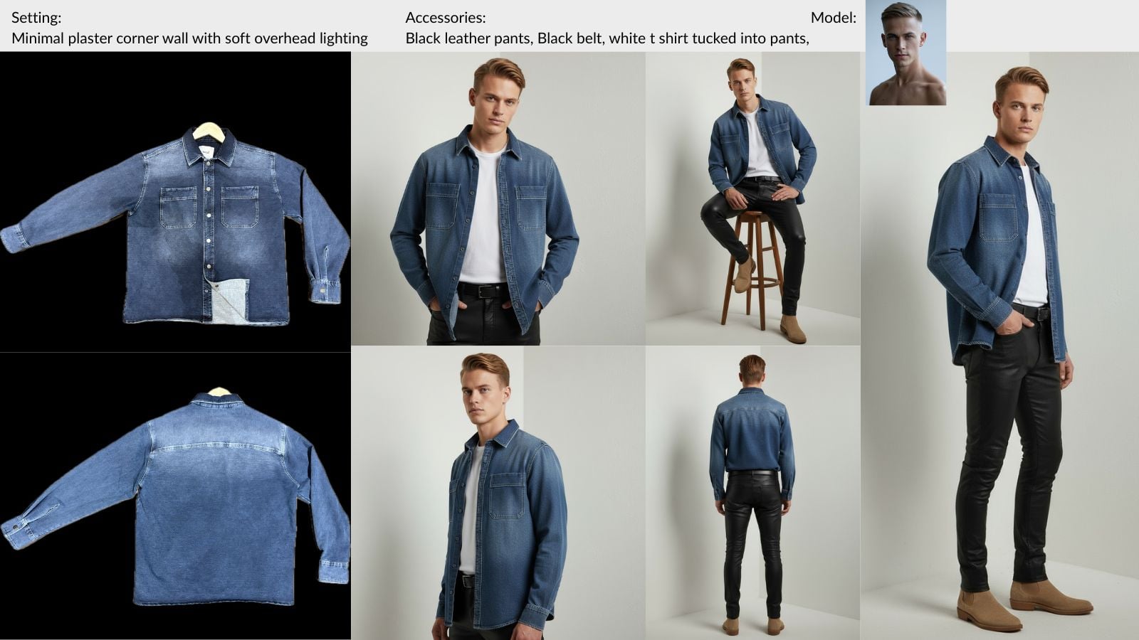 AI-generated fashion catalog photo 53 - Professional model photography created with MODA AI