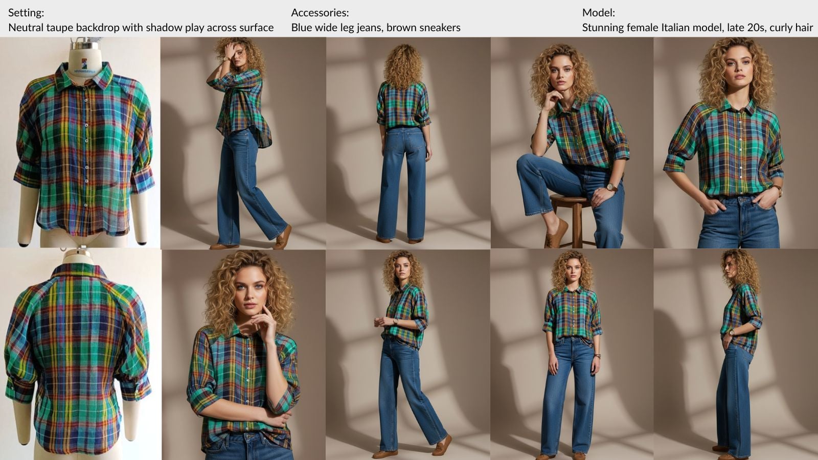 AI-generated fashion catalog photo 58 - Professional model photography created with MODA AI
