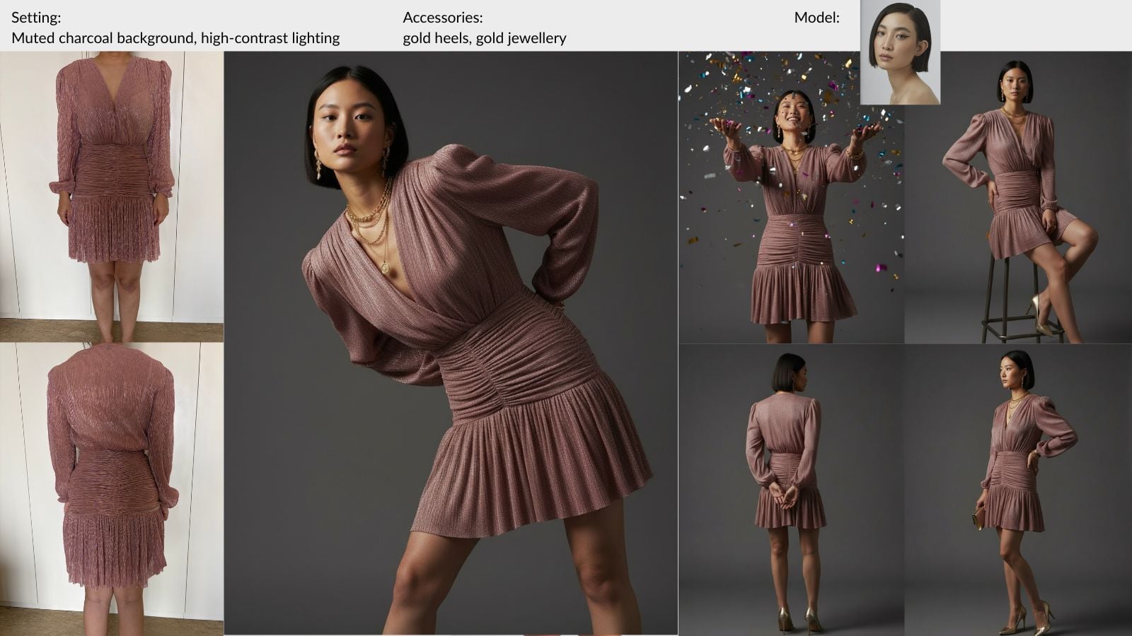 AI-generated fashion catalog photo 60 - Professional model photography created with MODA AI