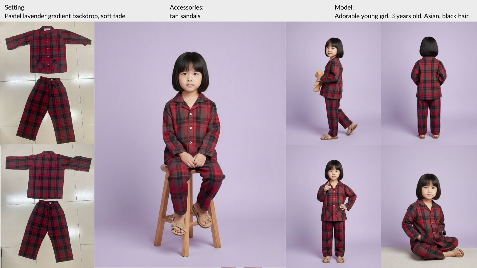 AI-generated fashion catalog photo 62 - Professional model photography created with MODA AI