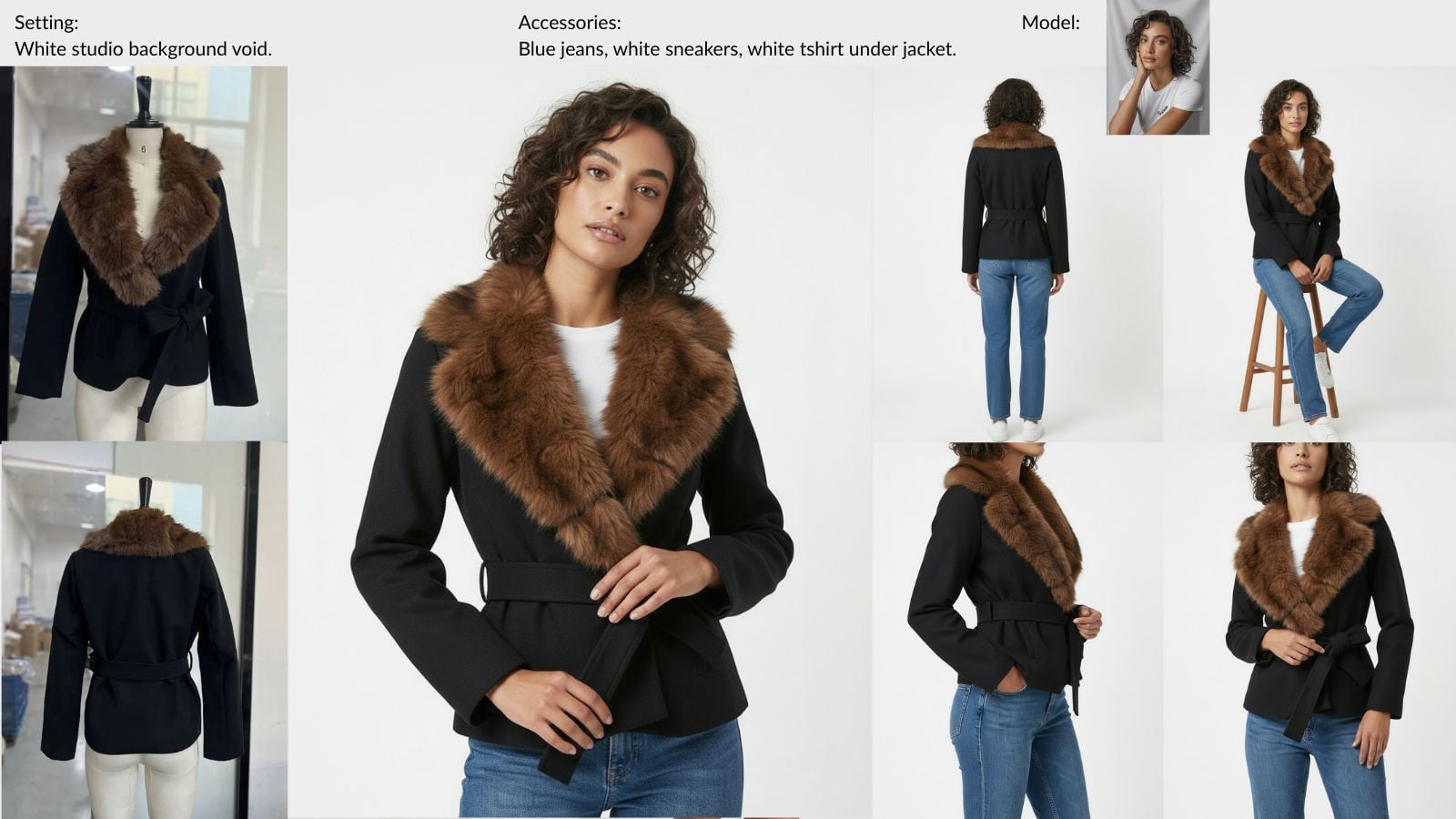 AI-generated fashion catalog photo 66 - Professional model photography created with MODA AI